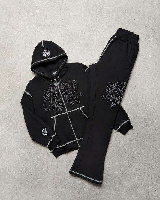 Obsidian Flared Jogger