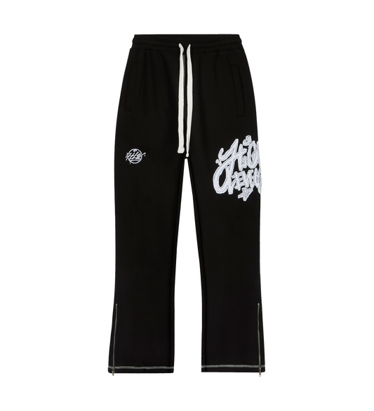 High Levels - Distressed Jogger - Black