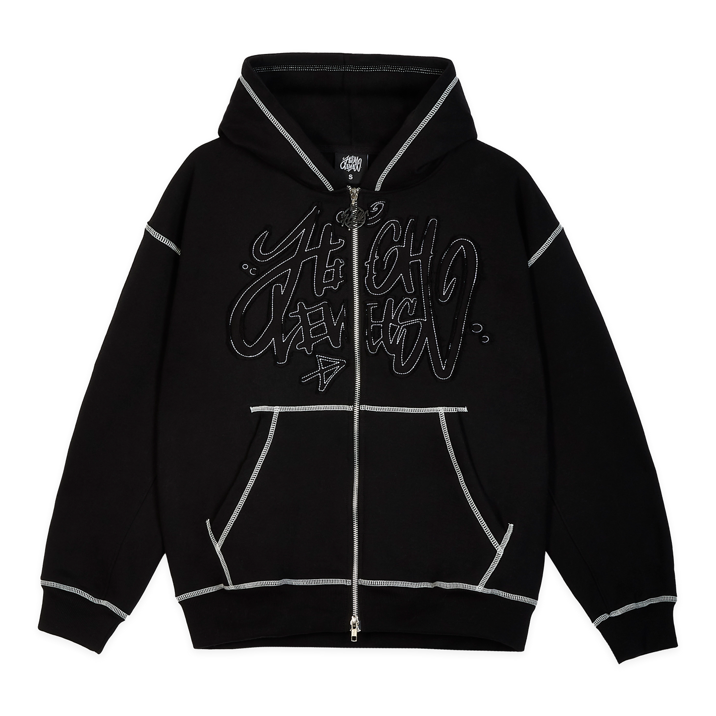 Obsidian Dual-Zip Hoodie