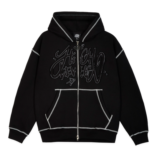Obsidian Dual-Zip Hoodie