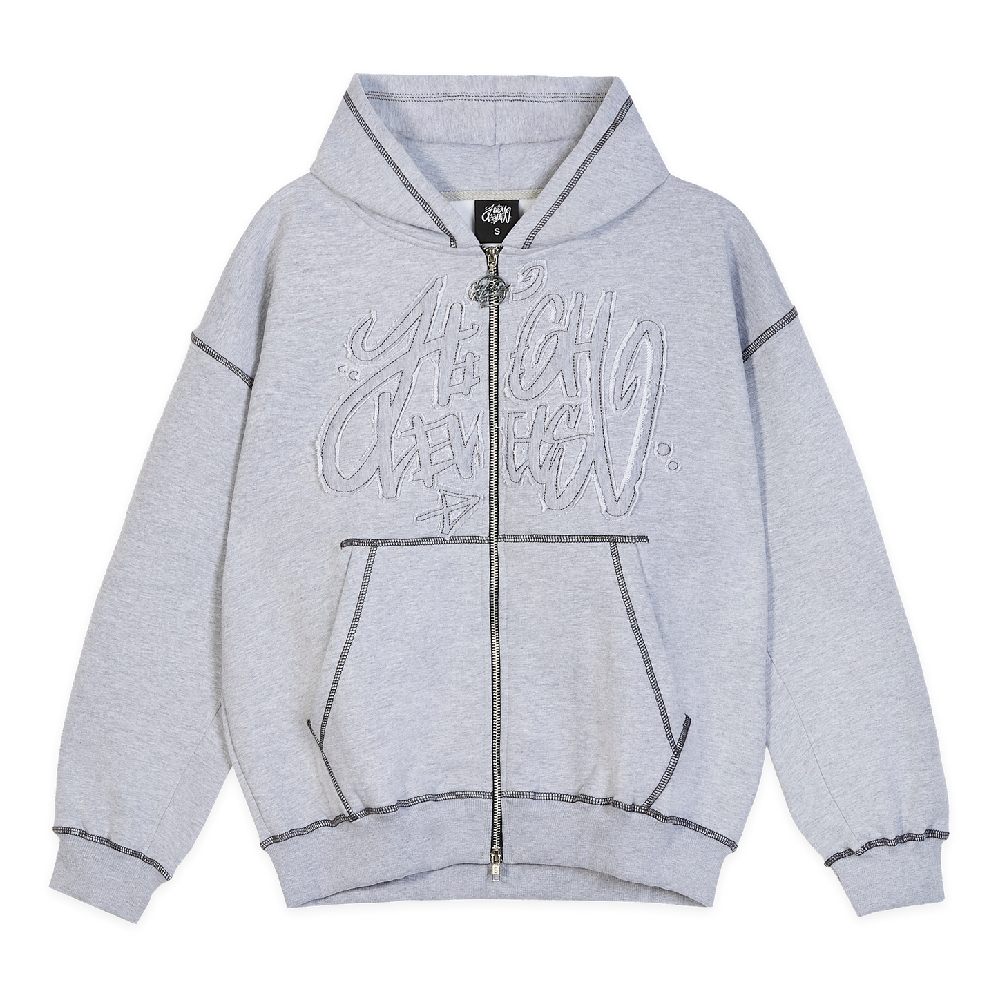 Slate Dual-Zip Hoodie