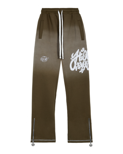 High Levels - Acid Wash Jogger - Khaki