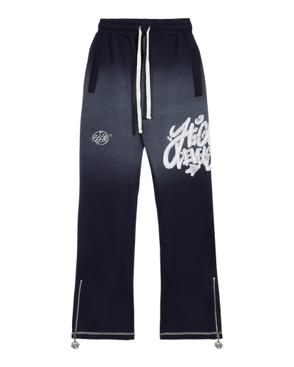 High Levels - Acid Wash Jogger - Navy