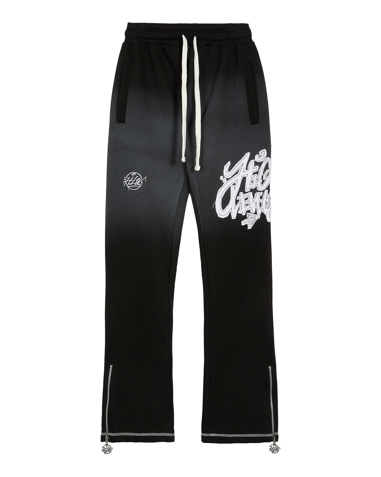 High Levels - Acid Wash Jogger - Black