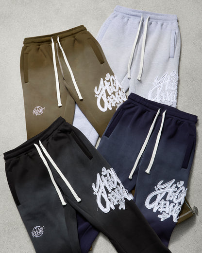 High Levels - Acid Wash Jogger - Khaki