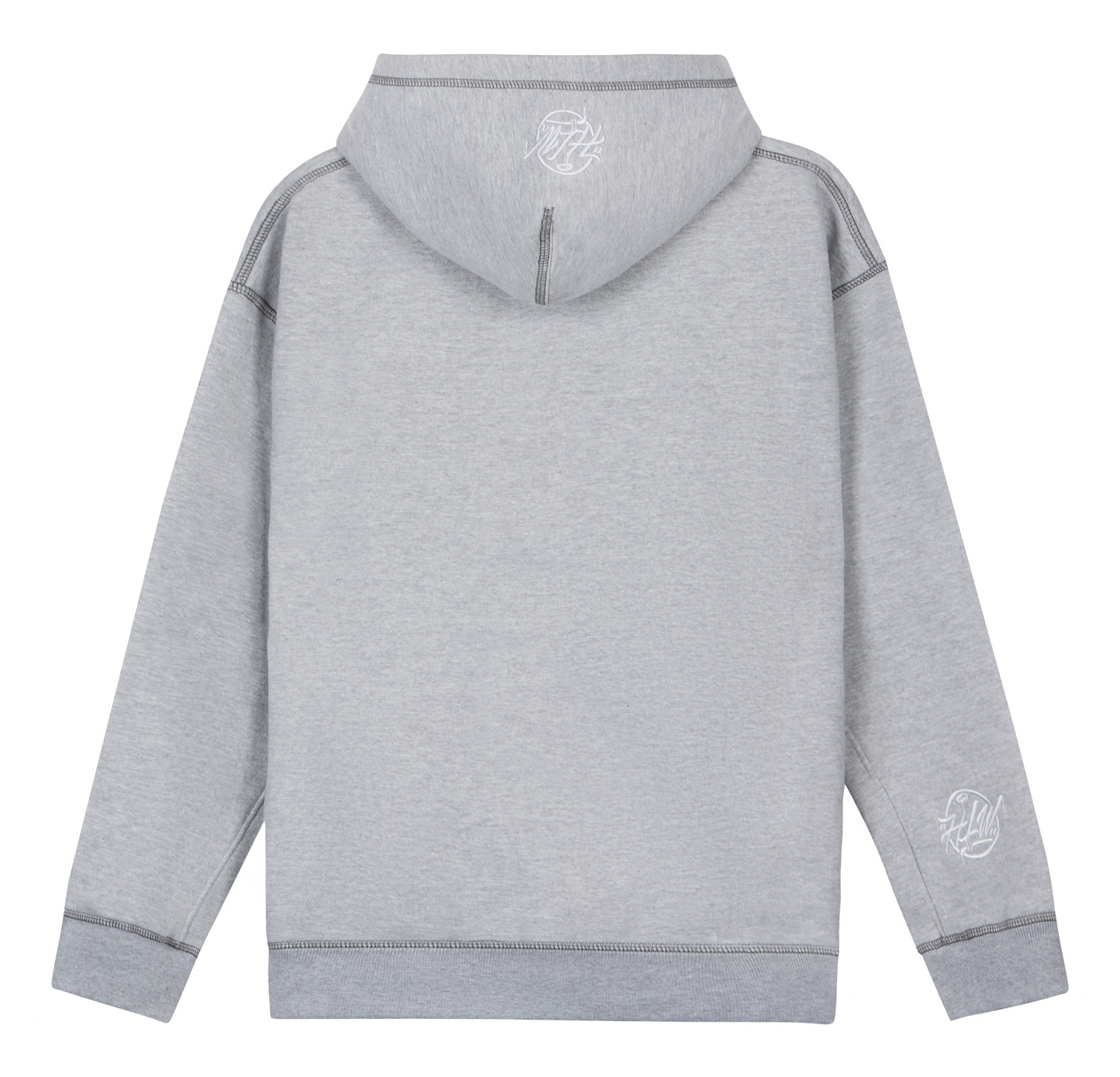 High Levels - Distressed Hoodie - Grey