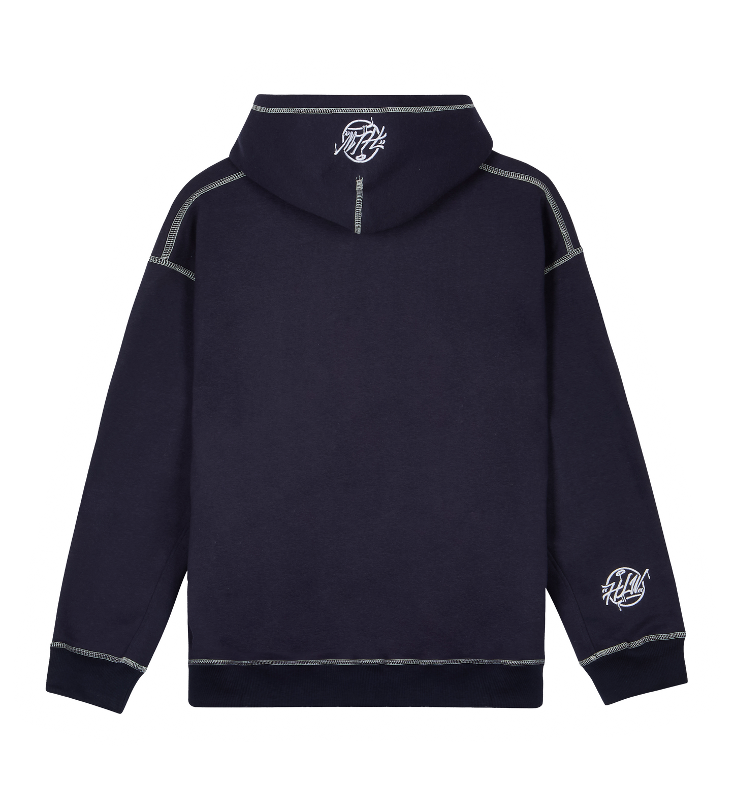 High Levels - Distressed Hoodie - Navy