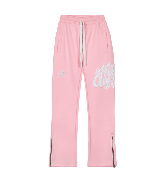 High Levels - Distressed Jogger - Pink