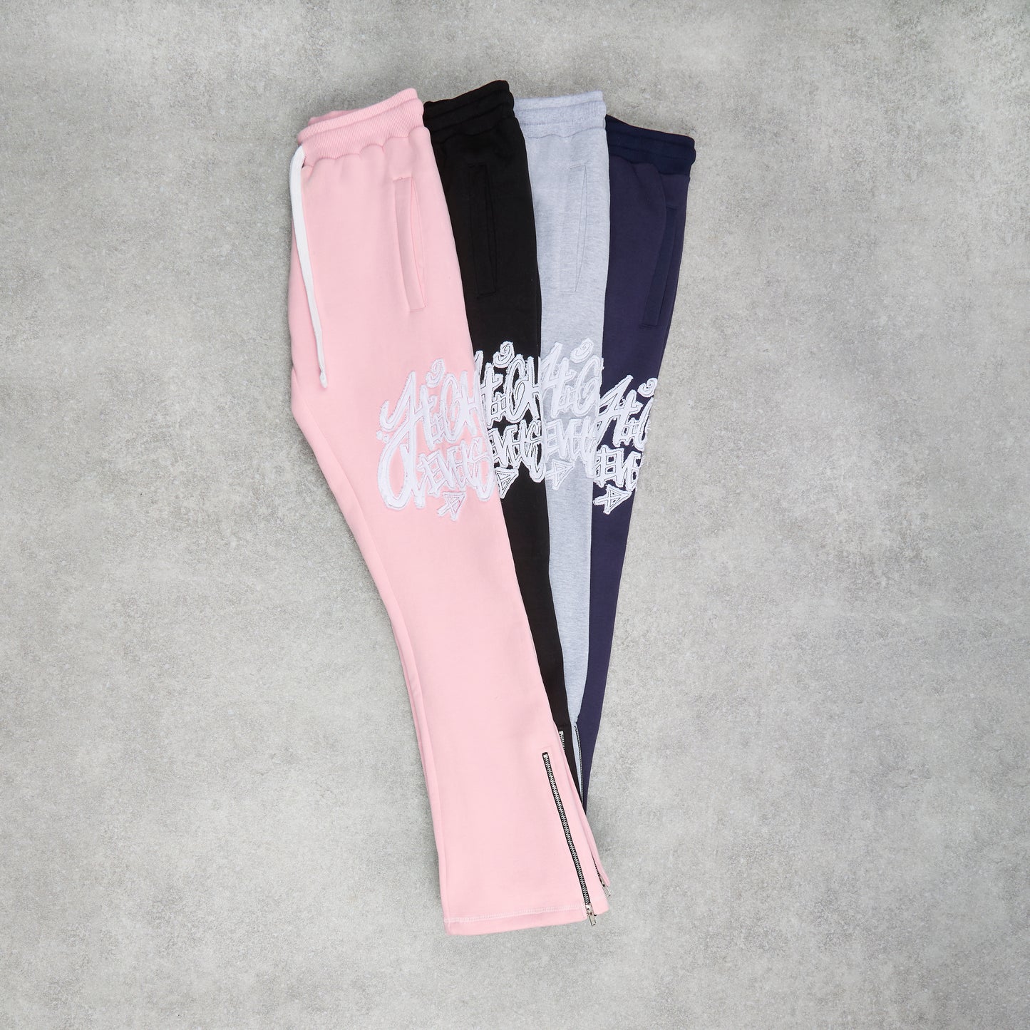 High Levels - Distressed Jogger - Pink