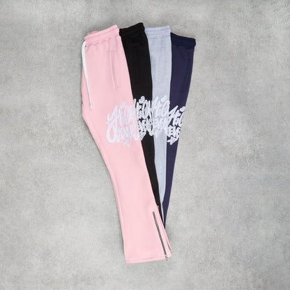 High Levels - Distressed Jogger - Pink