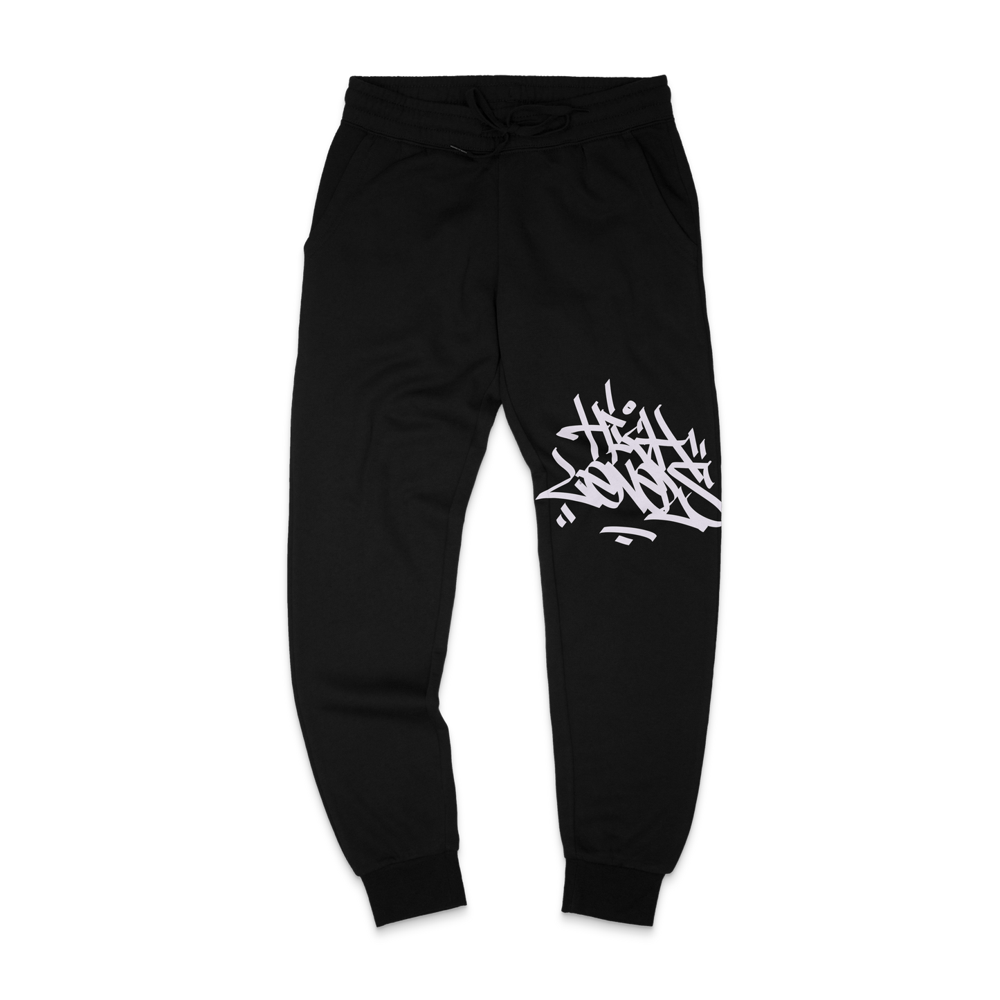 Black High Levels Graff Print Joggers – HighLevelsWorld